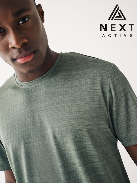 Dark Blue Short Sleeve Tee Active Mesh Training T-Shirt (D95510) | €4