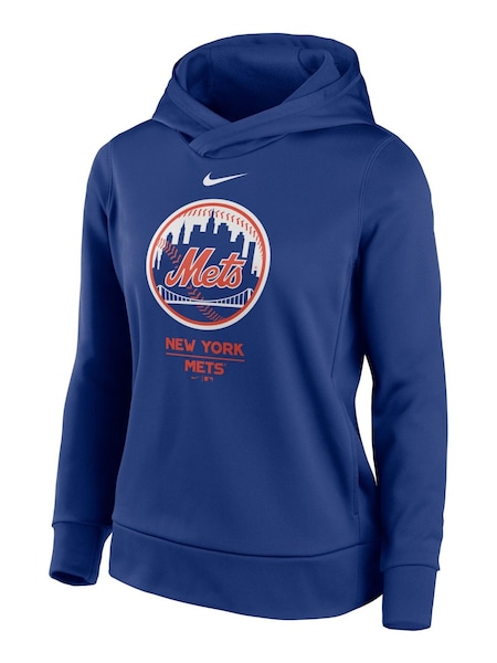 Nike Blue Fanatics Womens New York Mets Nike Alternate Logo Performance Therma Pullover Hoodie Womens (D96219) | €41.50