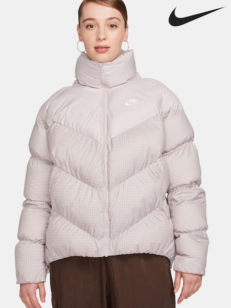 Nike Cream Therma-FIT Sportswear Eco Down GS Wind Puffer Jacket (D96801) | €95
