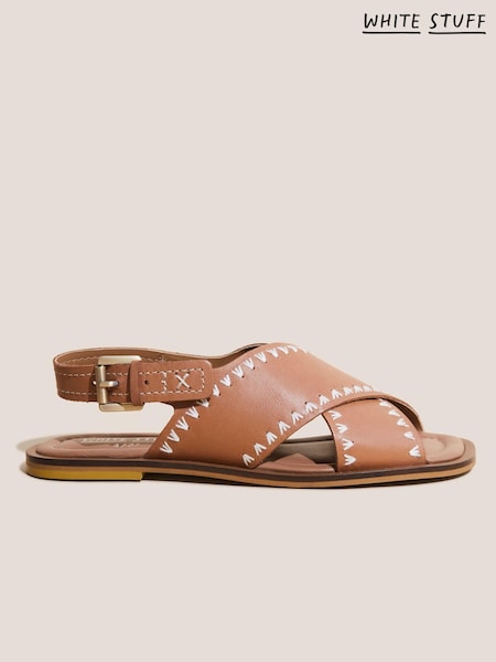 White Stuff Natural Craft Leather Sandals (D96835) | €43.50