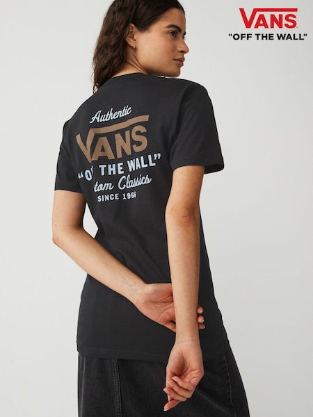 Vans Womens Holder Classic 100% Cotton T-Shirt (D96852) | €21