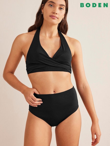 Boden Black High Waisted Bikini Bottoms (D97109) | €26