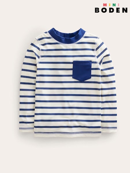 Boden Blue Breton Rash Vest (D97203) | €16 - €18