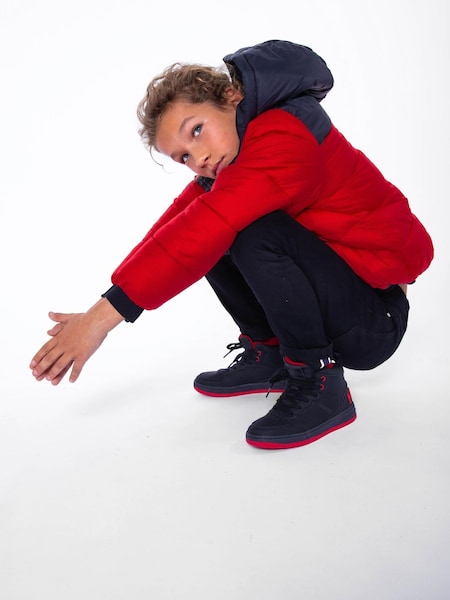 HUGO Red Logo Hooded Puffer Coat (D97263) | €78 - €89