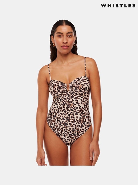 Whistles Animal Printed Swimsuit (D97339) | €56