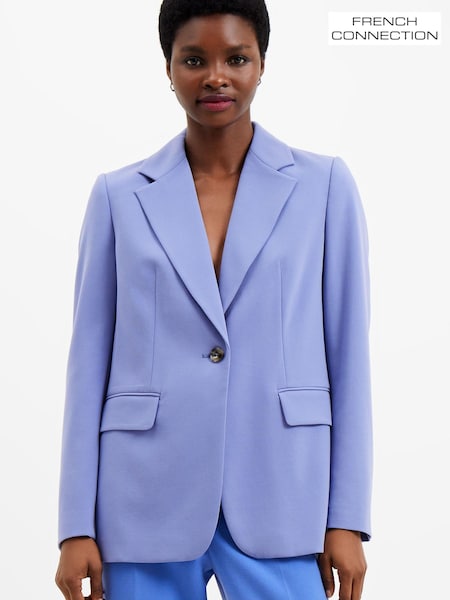 French Connection Blue Whisper Single Breasted Blazer (D97481) | €60