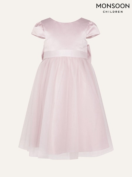 Monsoon Pink Tulle Flower Girl Dress (D97559) | €71 - €78