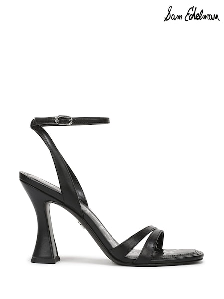Black - Sam Edelman Junie Regular Fit Strappy Sandals