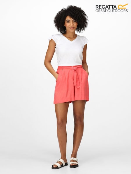 Regatta Ferra White Frill Sleeve T-Shirt (D98696) | €10.50