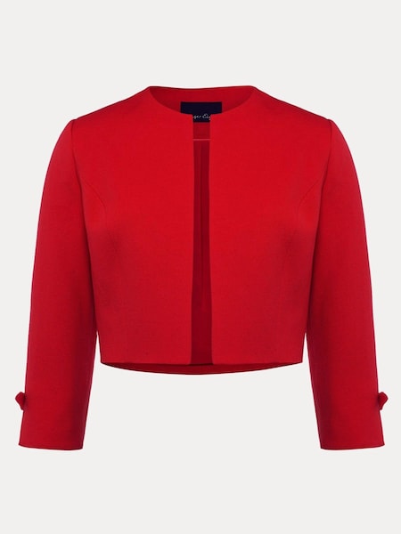 Phase Eight Red Zoele Bow Detail Jacket (D99034) | €66