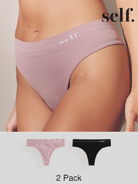 self. Seamfree Knickers 2 Pack (E00147) | €19