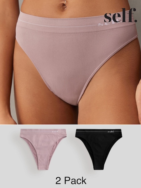 self. Seamfree Knickers 2 Pack (E00150) | €19