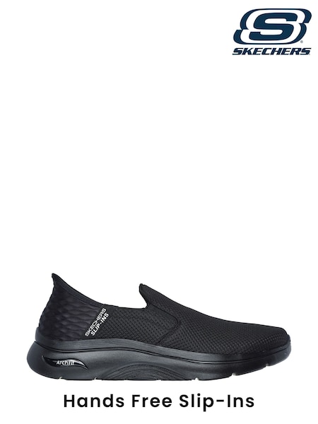 Skechers Wide Fit Go Walk Arch Fit 2.0 Hands Free Slip In Trainers (E00202) | ‏473‏₪