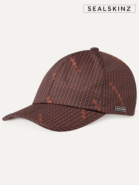 Sealskinz Orange Roughton Waterproof Foldable Peak Sealskinz Print Cap (E00403) | 55 €