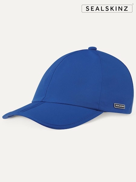Azul - Sealskinz Salle Waterproof All Weather Foldable Peak Cap (E00407) | 42 €