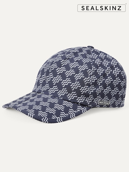 Sealskinz Longham Waterproof All Weather Foldable Peak Printed Nylon Cap (E00410) | €46