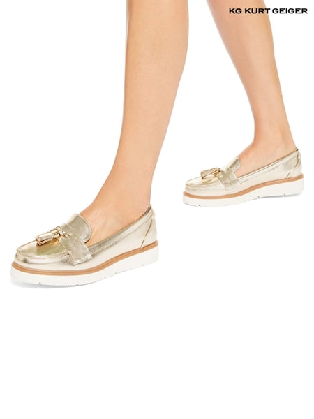 Kg Kurt Geiger Gold Morly Shoes (E00720) | €109