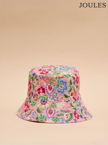 Joules Bayley Pink Reversible Bucket Hat (E00769) | R$ 120