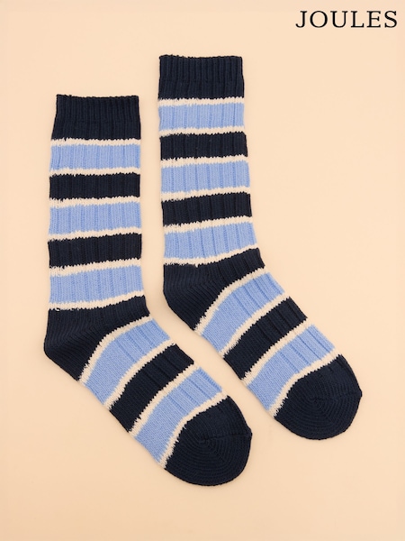 Joules Kids' Wader Blue Welly Socks (E00789) | R$ 80