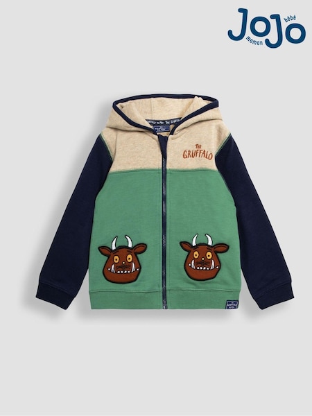 Jojo Maman Bébé The Gruffalo Appliqué Jersey Hoodie (E00824) | ‏146‏₪