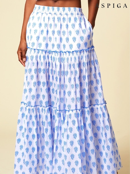 Aspiga Blue Bea Skirt (E00858) | $149