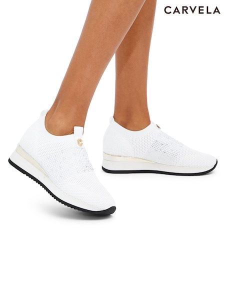 Carvela Janeiro 2 Trainers (E00908) | €152