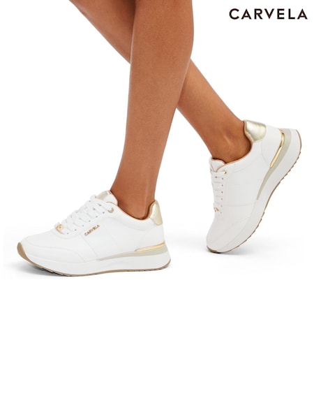 White/Black - Carvela Fleet Trainers (E00915) | 197 €