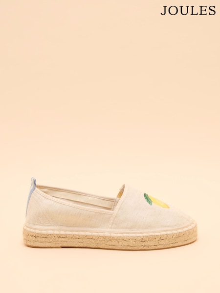 Joules Shoreline Cream Espadrilles (E00998) | R$ 395