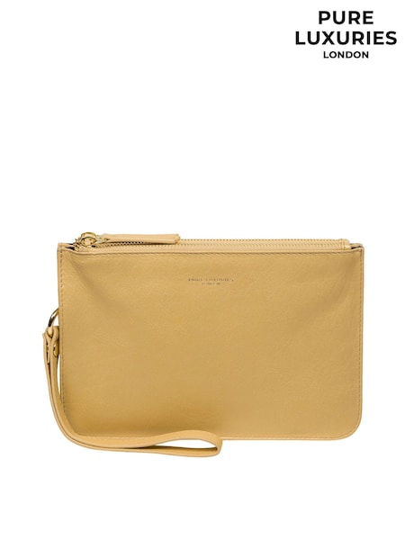 Pure Luxuries London Addison Nappa Leather Clutch Bag (E01054) | $68