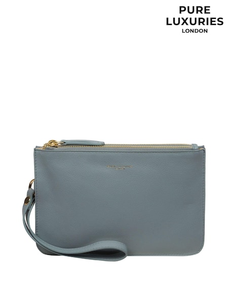 Pure Luxuries London Addison Nappa Leather Clutch Bag (E01096) | 193 QAR