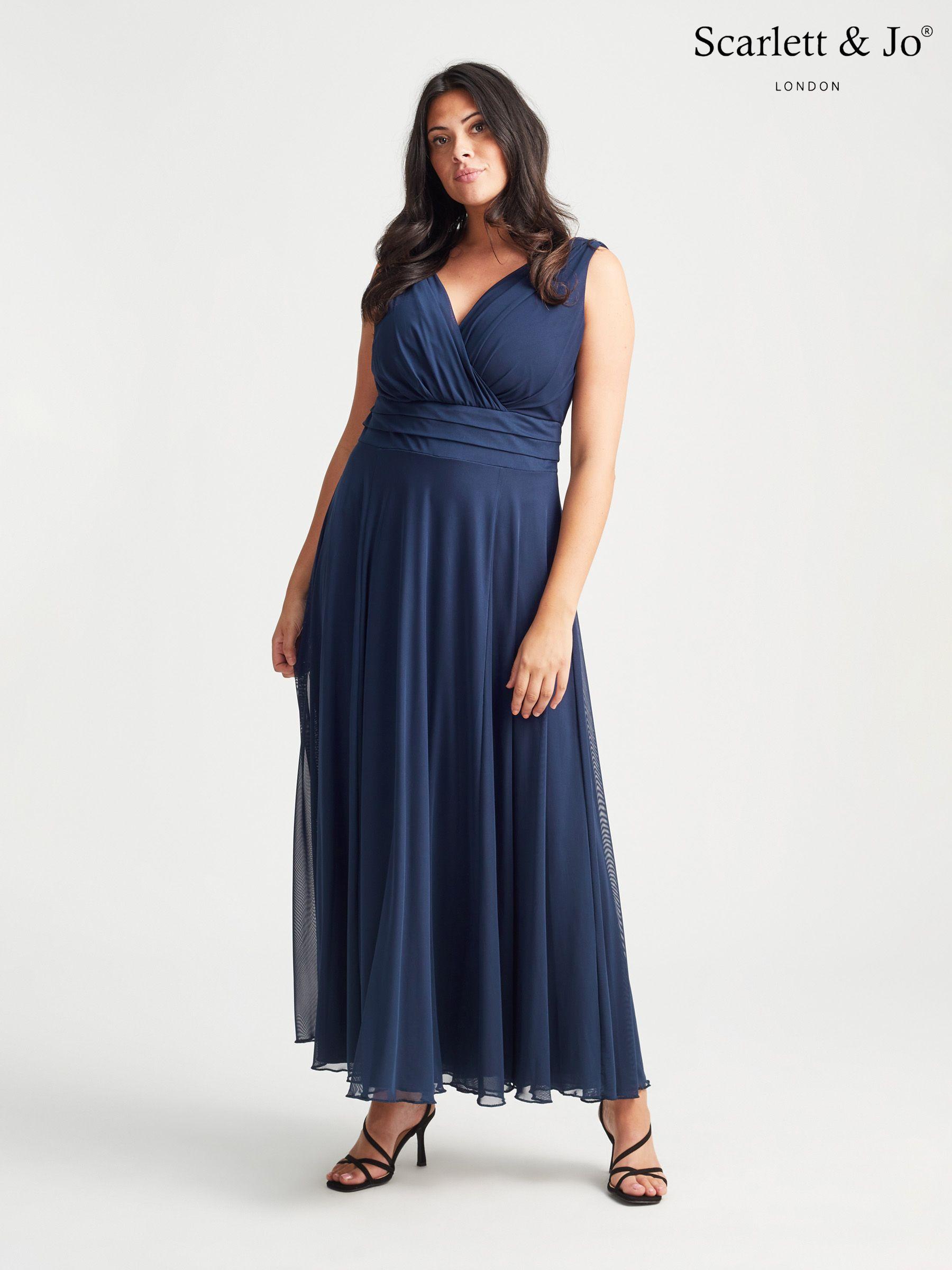 Women s Scarlett Jo Plain Sleeveless Dresses Next Oman