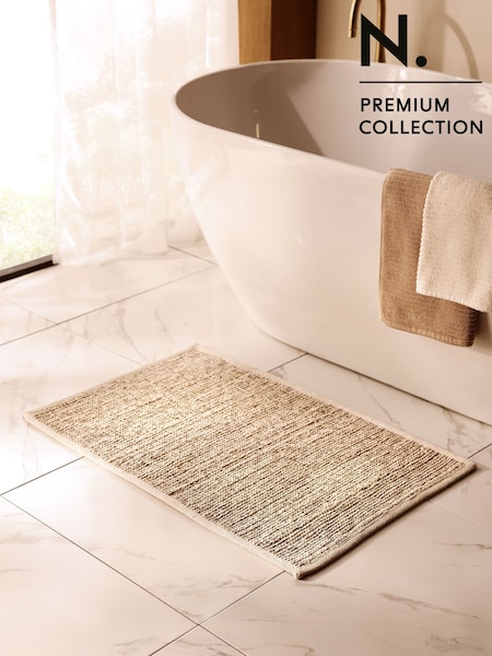 N. Premium 100% Cotton Bath Mat (E01418) | ‏78‏₪