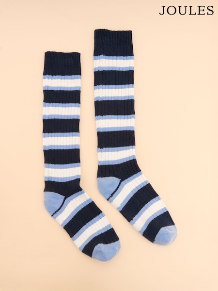 Joules Women's Wader Navy Blue Welly Socks (E01470) | R$ 100