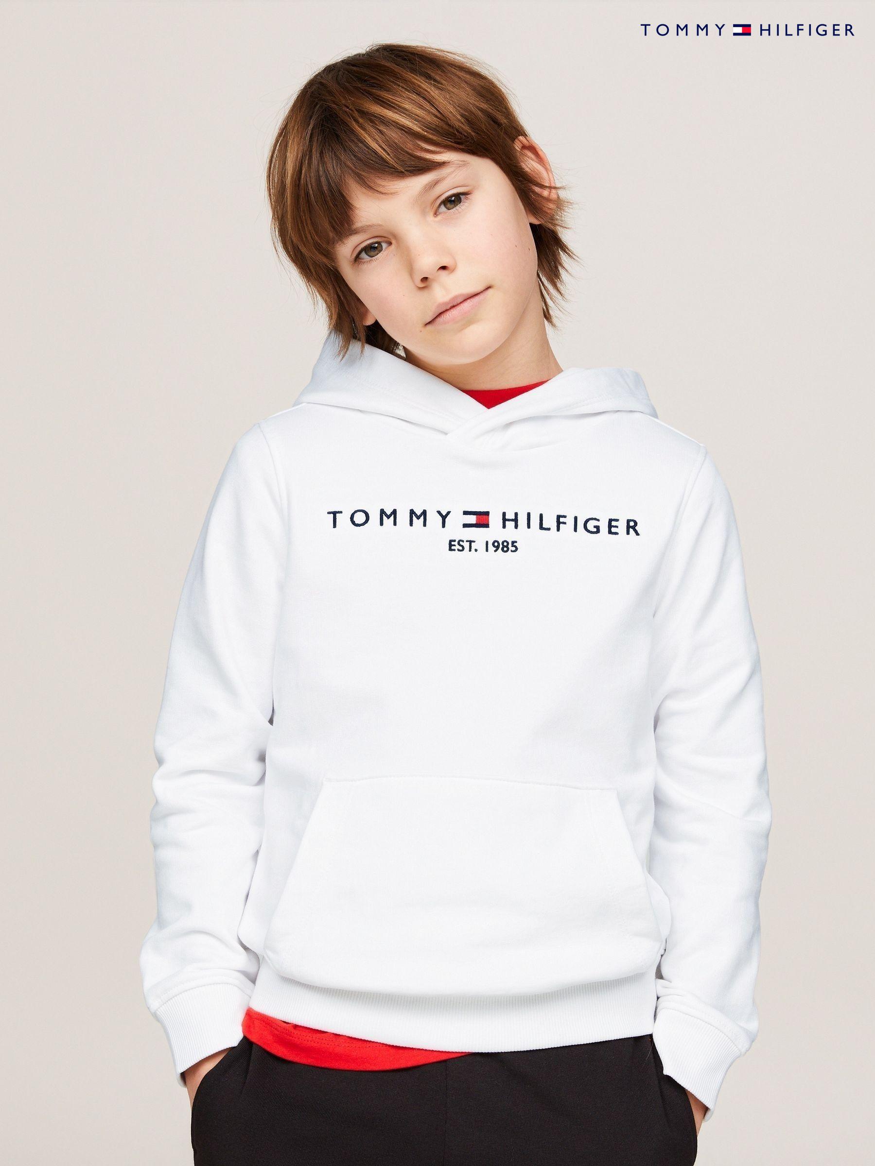White hoodies womens tommy hilfiger discount
