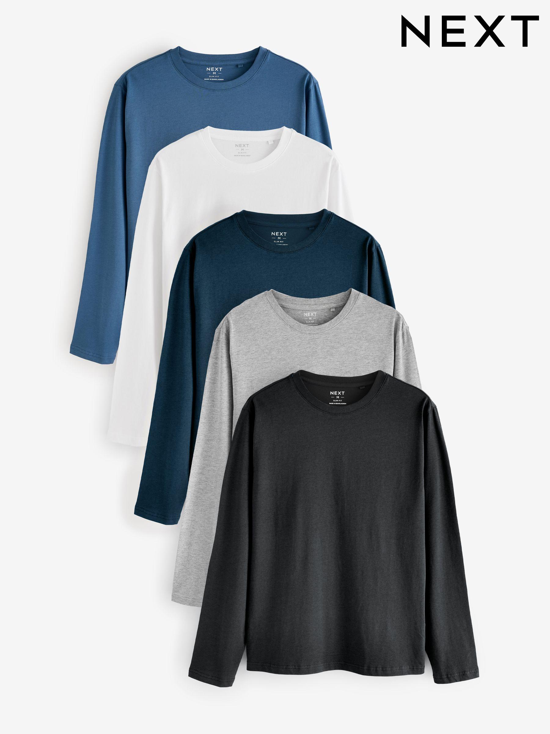Mens long sleeve t shirts 2025