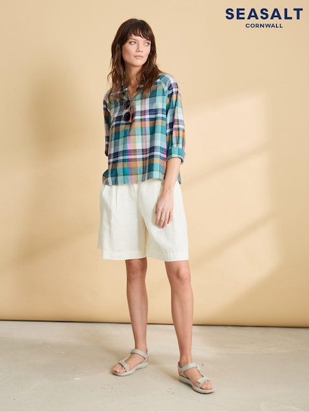 Seasalt Cornwall Multi Bryn Checked Blouses (E02015) | €35