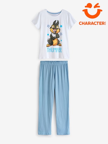 Character Blue Disney Thumper 100% Cotton Pyjamas (E02296) | €27