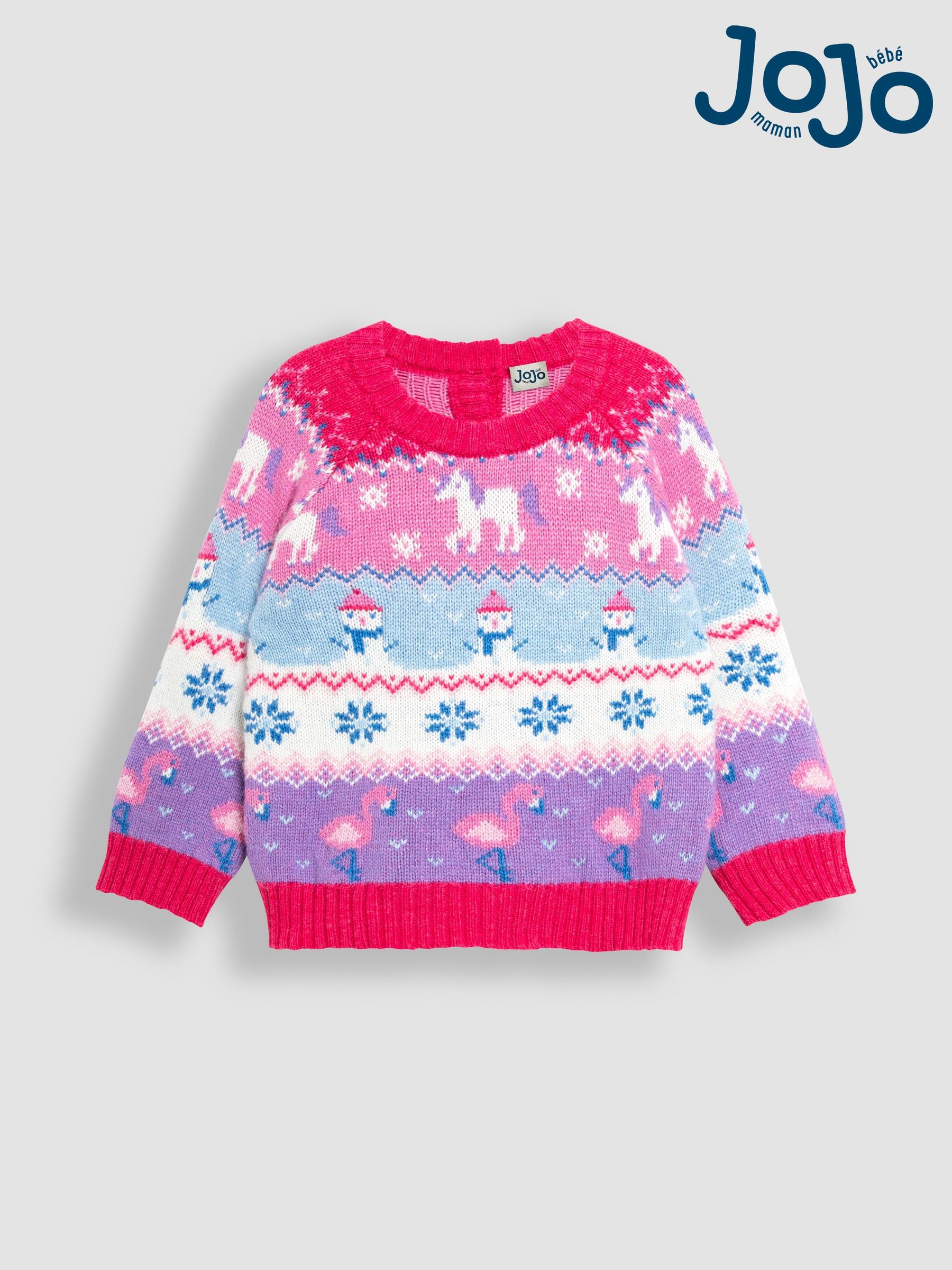 Pink Christmas Jumper Fairisle Casual Christmasclothing Next Estonia