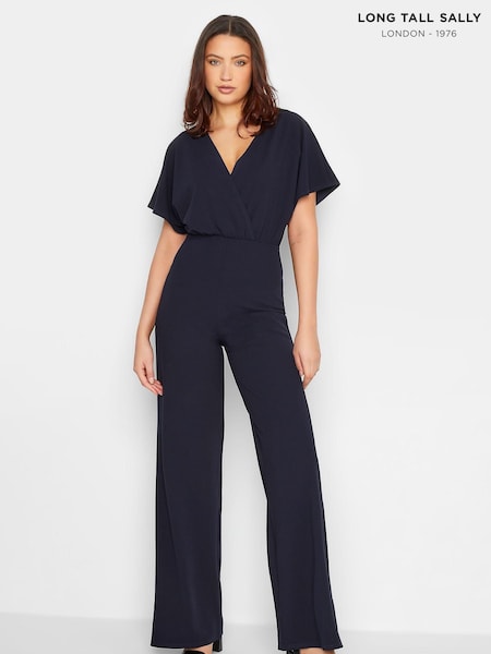 Long Tall Sally Short Sleeve Wide Leg Jumpsuit (E02663) | 64 €