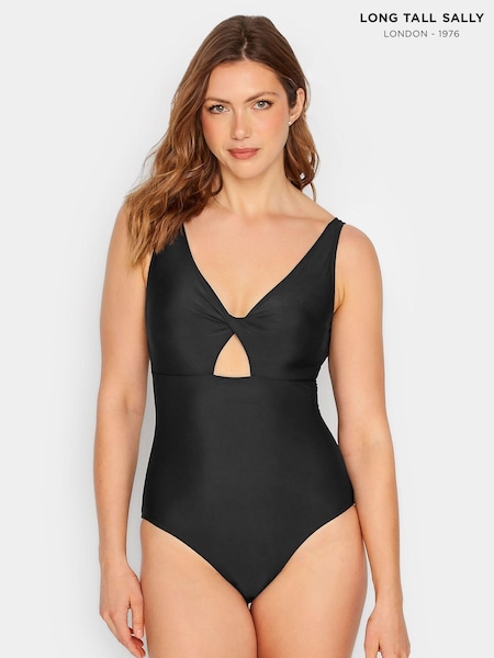 Long Tall Sally Twist Cut Out Swimsuit (E02680) | €61