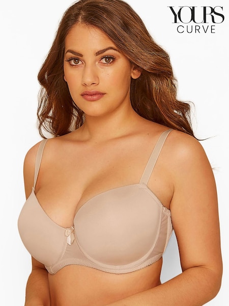 Yours Curve Moulded Underwired T-Shirt Bra (E02748) | €29