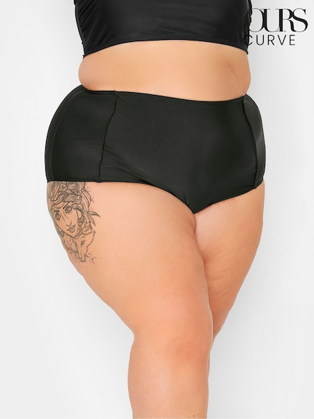 Yours Curve Super High Waisted Tummy Control Bikini Briefs (E02756) | €35