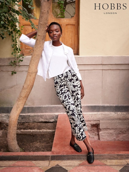 Hobbs Blue Ashlyn Trousers (E02887) | €51