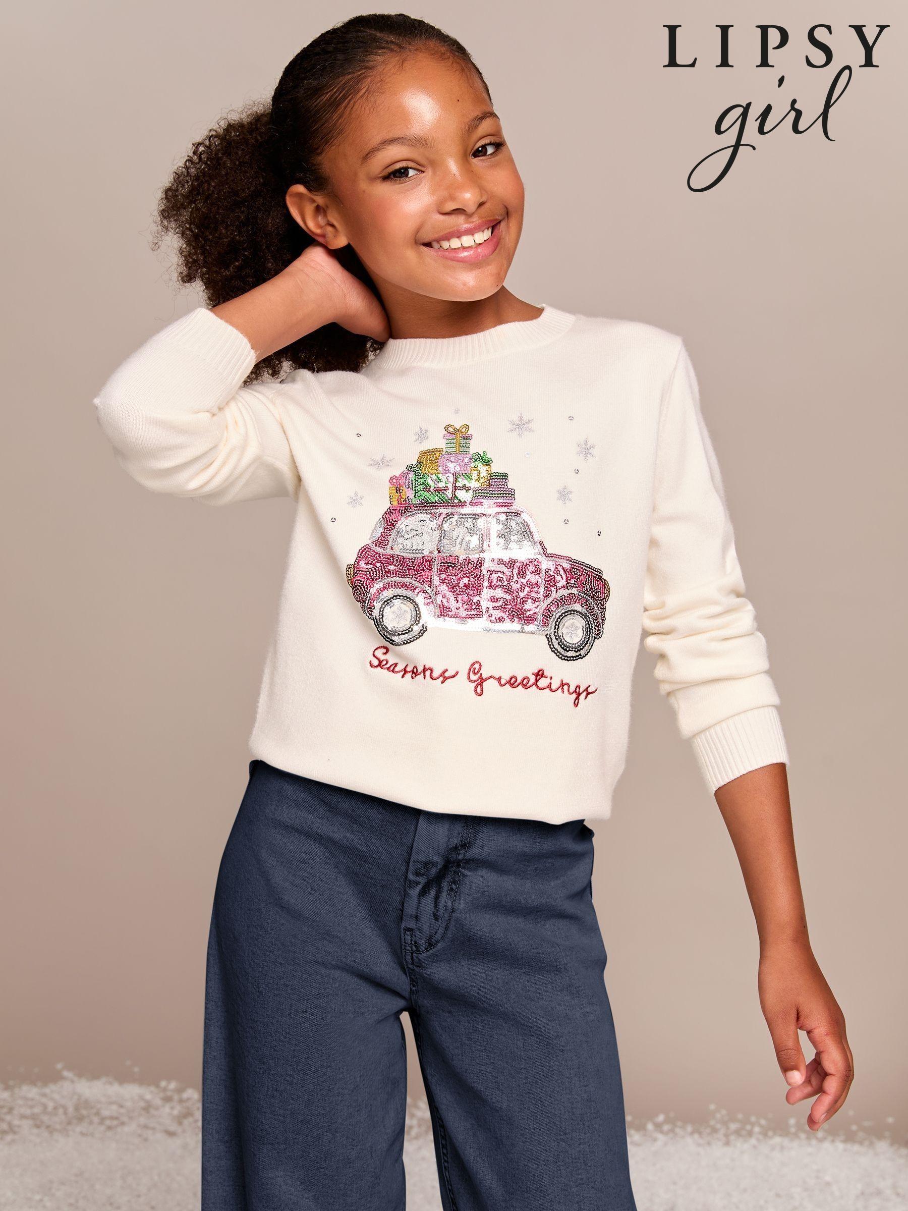 White Christmas Sweater Childrenswear Familychristmas Next Germany