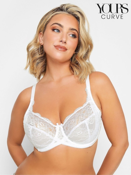 Yours Curve Stretch Lace Underwired Non-Padded Bra (E02939) | 140 zł