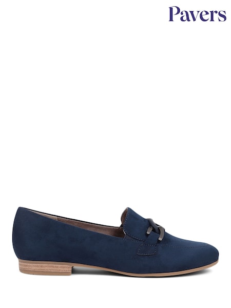 Pavers Blue Pavers Smart Slip On Loafers (E03013) | €50