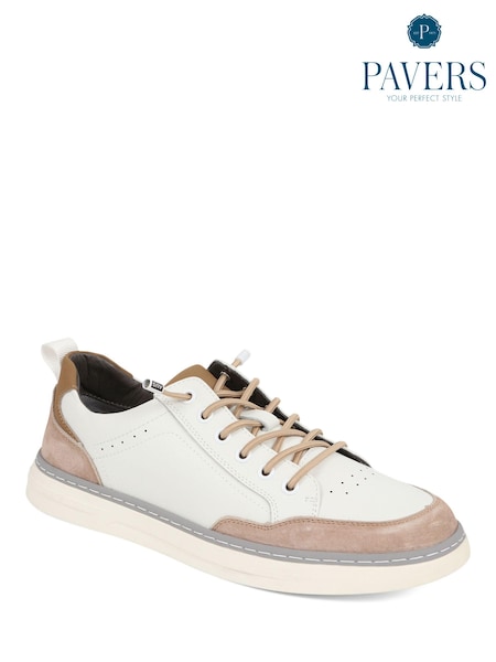 Pavers Lace-Up Casual Trainers (E03019) | €60