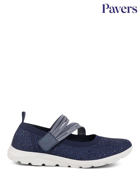 Pavers Blue Pavers Casual Trainer Pumps (E03024) | €50