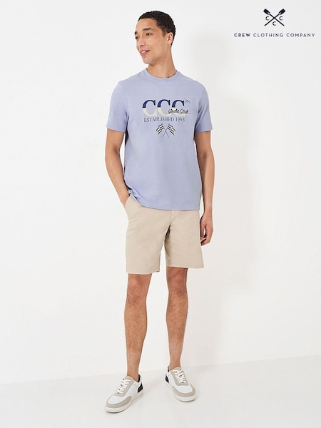 Crew Clothing 100% Cotton Graphic T-Shirt (E03104) | €19