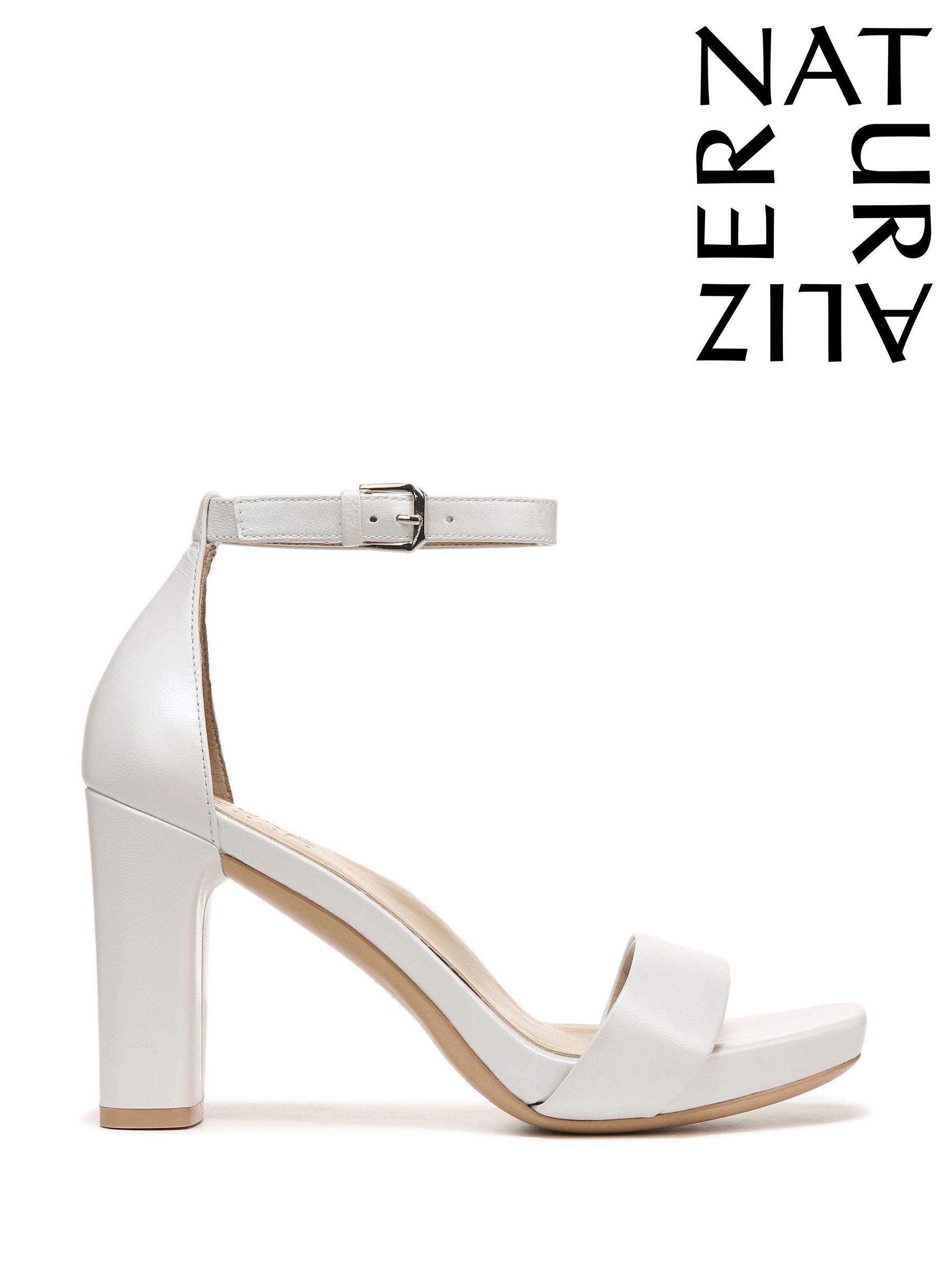 White sandals naturalizer best sale